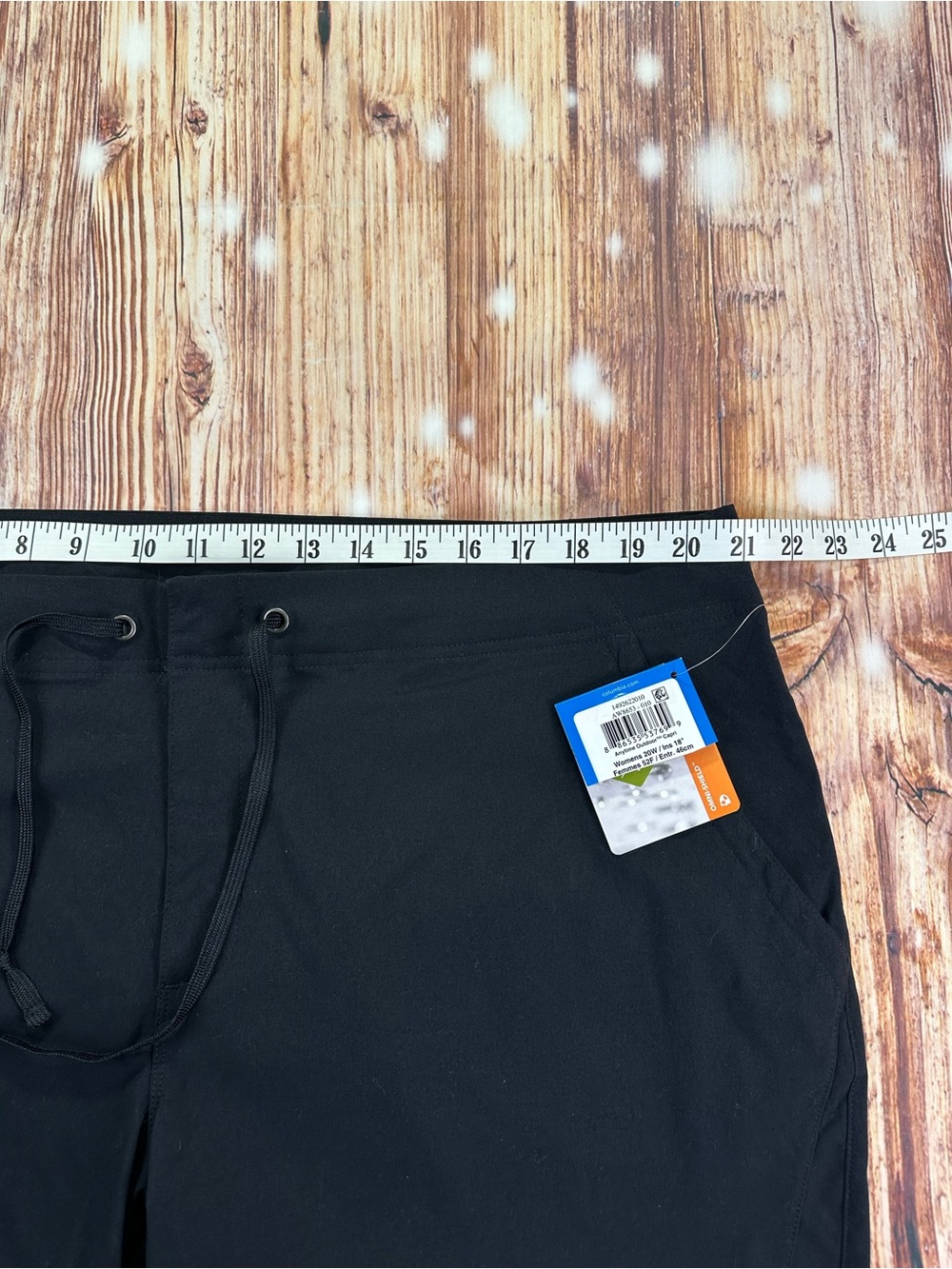 NWT Columbia Women’s Anytime Outdoor Capri Black Size 20W - Picture 8 of 15